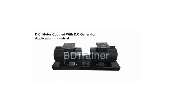 D.C. Motor Coupled With D.C Generator Application: Industrial